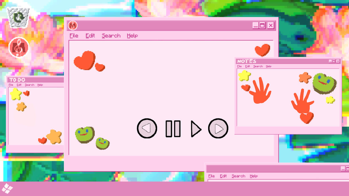 Cutesy Windows Graphic - For MaebeeTV