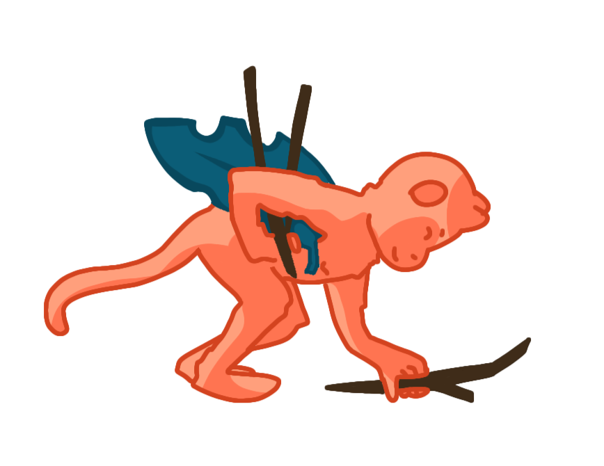 Monkey Graphic - For MaebeeTV