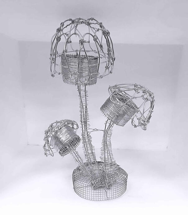 Wire Mushrooms