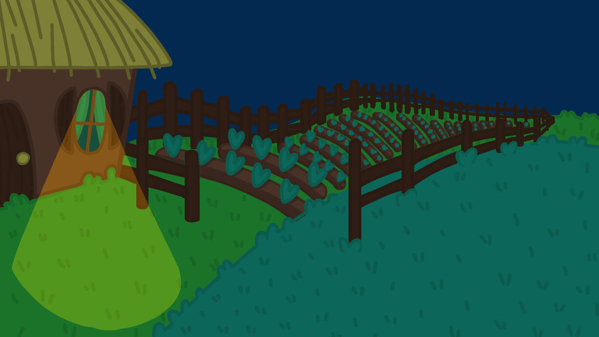 Carrot Farm Scene - For MaebeeTV