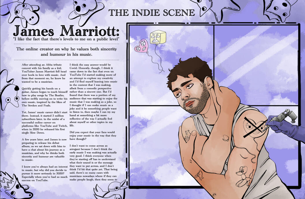 James Marriott Editorial Example